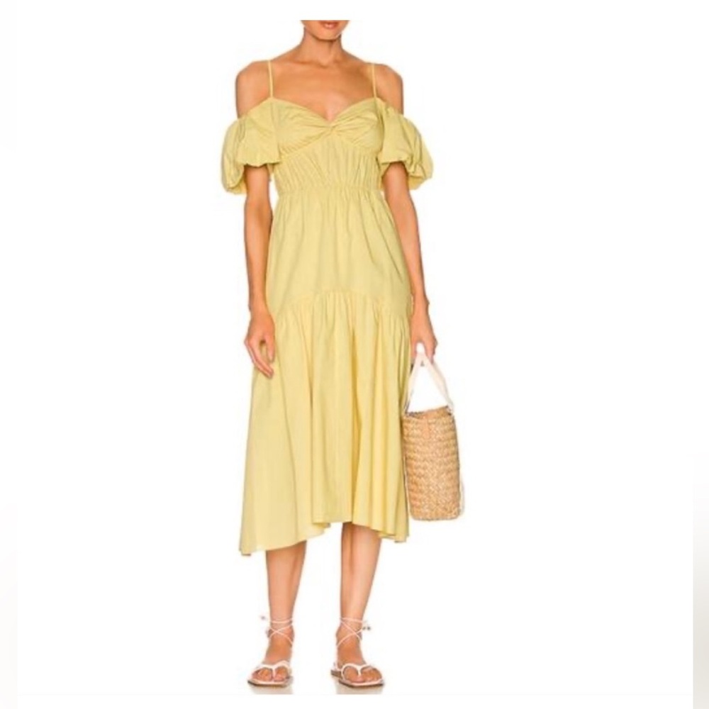 Vince yellow dress size 6